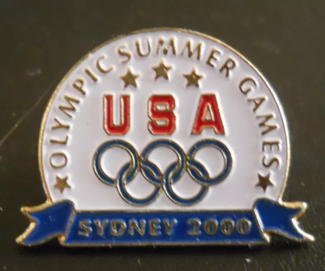 Sydney 2000 Olympic Summer Games -  USA lapel pin