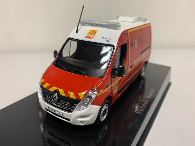 Norev 1:43 – Renault Master Pompiers – Équipe Subaquatique (Occasion)