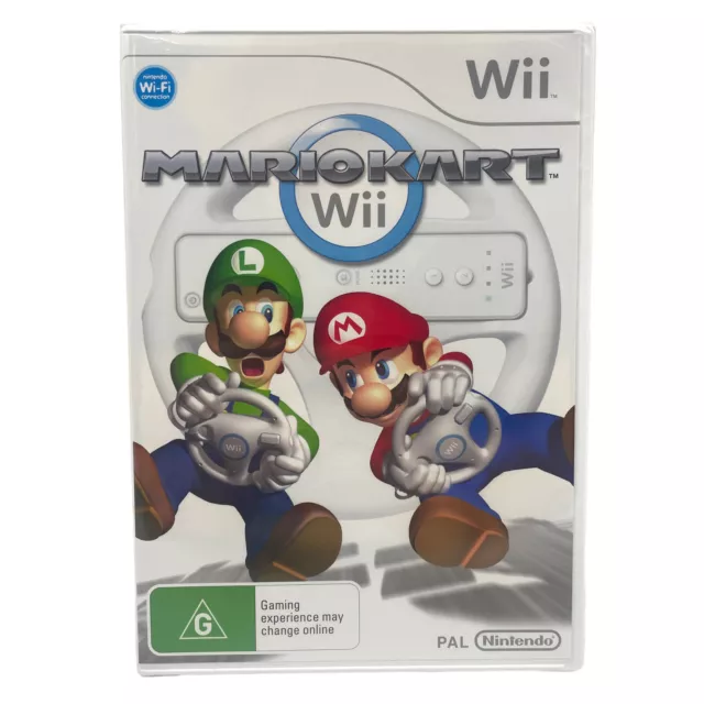 Mario Kart Nintendo Wii PAL *Complete* Wii U Compatible