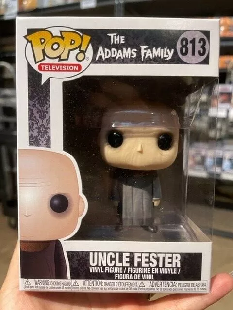Funko Pop - Uncle Fester #813 The Addams Family Pop! Movies with Stacks Case