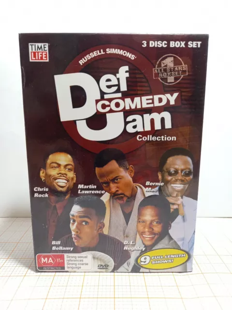 Def Comedy Jam All Stars : Collection 1 | 3 DvD Boxset