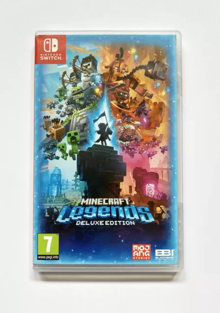 Minecraft Legends Deluxe Edition - Nintendo Switch - Complet Code + PACK -PAL FR