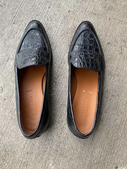 Everlane Black Nice 🔥 The Modern Loafers Size 9.5