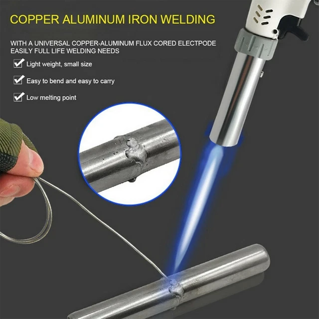 Fil Fourré Aluminium Électrode Tiges Câble Solution Soudure Accessoires Durable