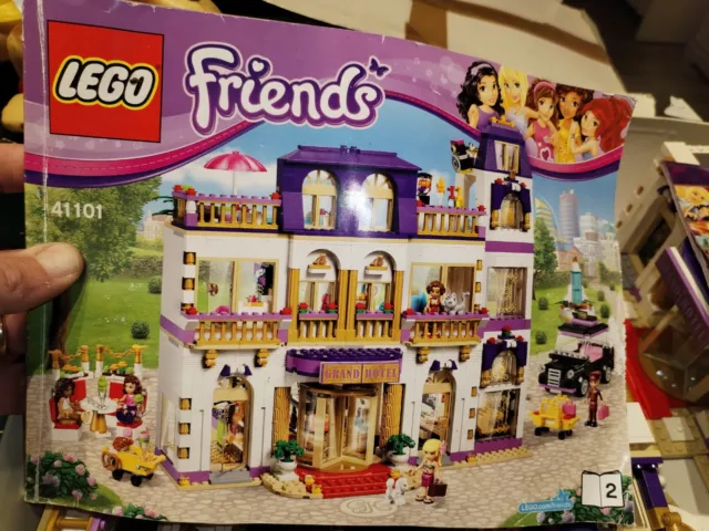 Lego FRIENDS 41101 Heartlake Grand Hotel - completo  no box si istr.