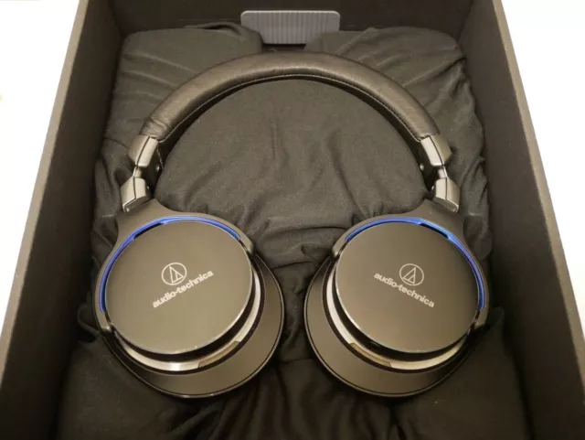Audio-technica Haut.-resist. Scellé Type Portable Casque ATH-MSR7BK Noir Neuf En