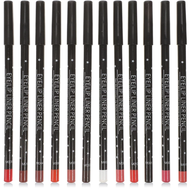 12 pz matita rossetto impermeabile matita rossetto ragazze trucco donne