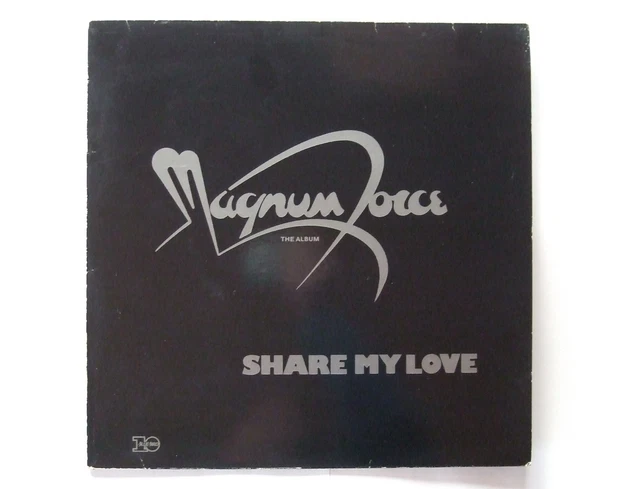 MAGNUM FORCE SHARE My Love 1984 UK LP Bluebird LPBR 1002 Soul Funk