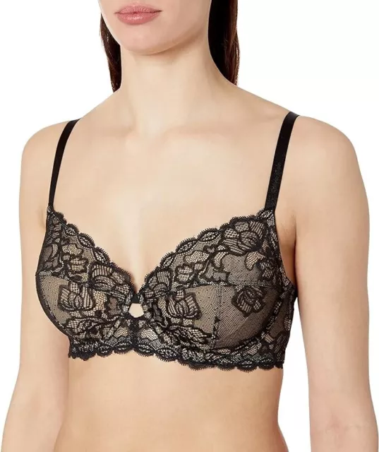 CALVIN KLEIN Bra Size {36C} Seductive Comfort/ Black Lace