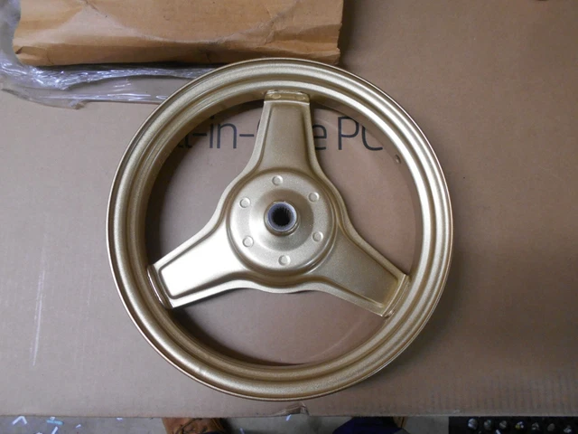 GENUINE YAMAHA PARTS Rear Wheel Nebular Gold Pw50 1986-1989 5M0-25390 ...