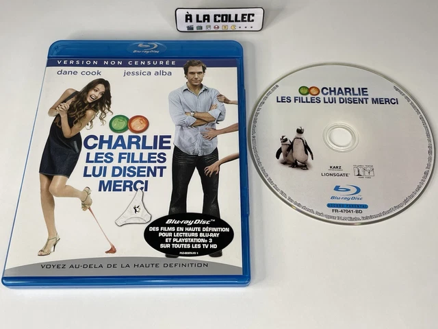 CHARLIE LES FILLES Lui Disent Merci - Jessica Alba - Film Blu-Ray (FR