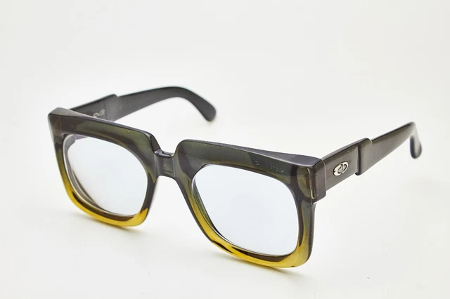 Vintage DIOR Monsieur 418 Oversize Man Glasses Eyeglasses Woman Frame Eyewear