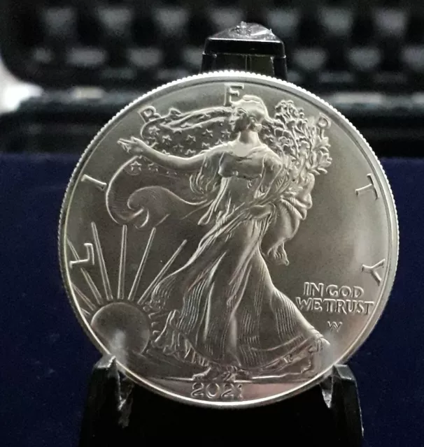 Stati uniti dollaro American silver Eagle 2021  - 2° type 1 oncia  argento 999