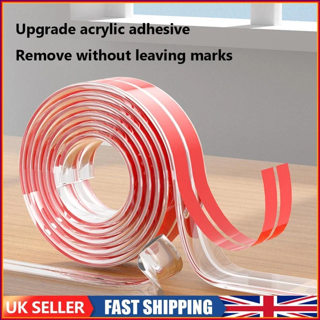 Transparent Furniture Guard Home Baby Anti-collision Protection Strip (10MM*5M)