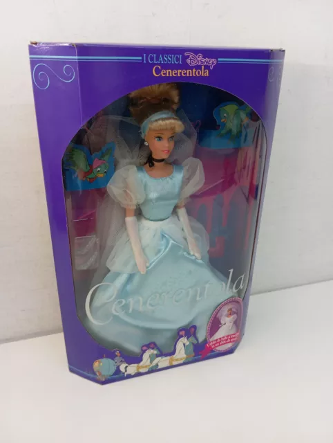 Cenerentola  Action Figure Bambola Tipo Barbie I Classici Disney Mattel-Zr-Z14