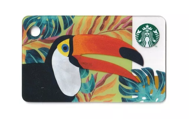 Starbucks Japan Card 2018 No 6151 Tropicalado PIN OPENED Mini Green #1863