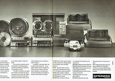 2pages hi-fi Publicité Advertising 099   1982  Thomson chaine Hauté Fidélité 