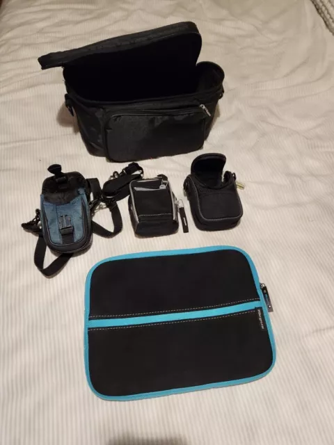 Ensemble De Sacoche Et Étui Pour Appareil Photo Et Camescope Et Ultra Portable