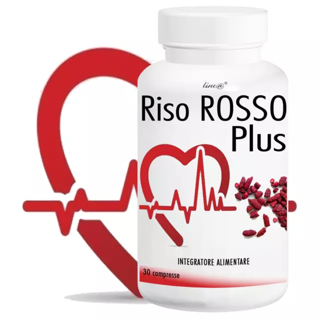 RISO ROSSO PLUS Fermentato Line@ | 30 compresse PER 1 MESE | Nuova Formula