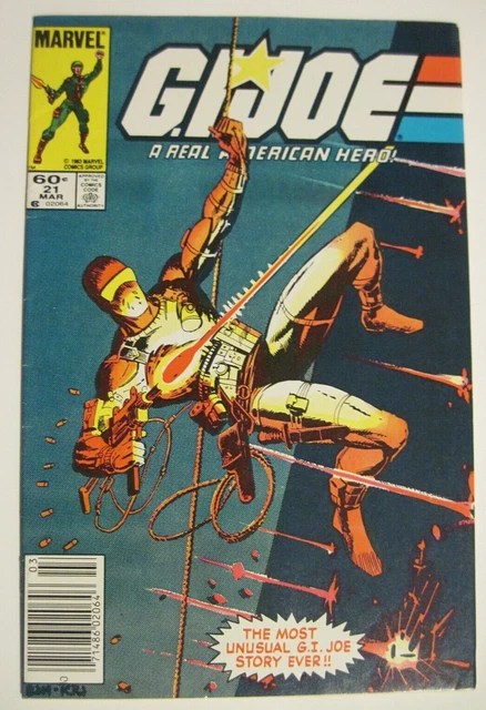 Marvel GI Joe Real American Hero #21 1983 1st appearance Storm Shadow VF+