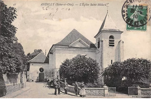 95 - ANDILLY - SAN25081 - L'Eglise Saint Médard
