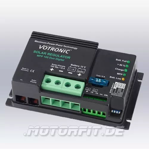 Votronic Solar-Regler MPP 165 Duo Dig. - 12V / MPP165