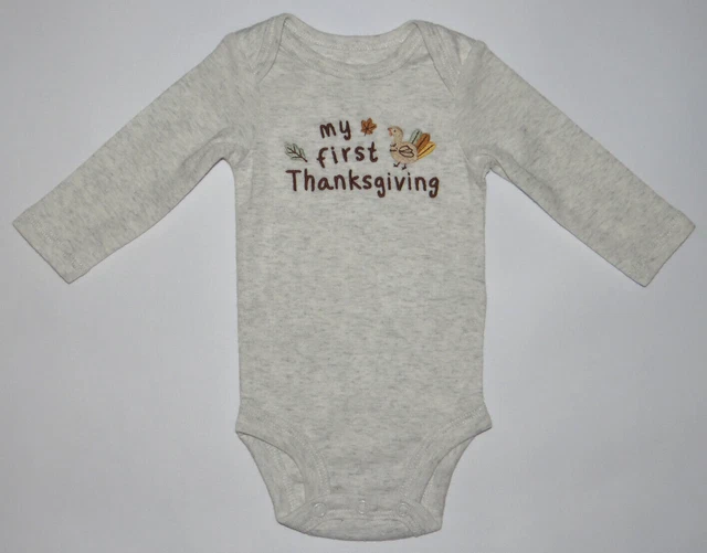 NWT, Baby boy/girl clothes, Newborn, Carter's Child of Mine Thanksgiving set 2