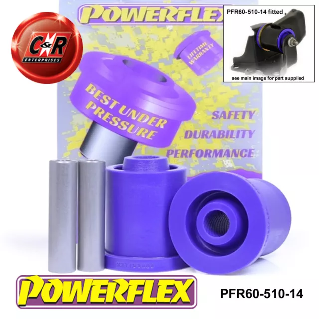 Powerflex RR Faisceau Mnt Moyeu 14mm pour Renault Scenic III 2009-2016