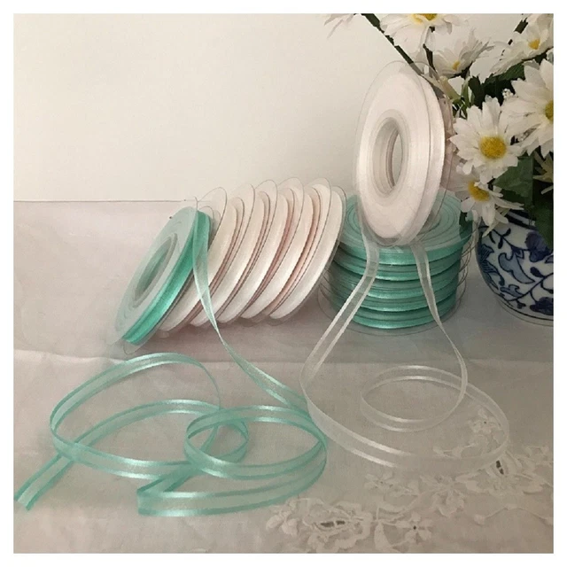 Nastro Lilla Shop Online Nastro Di Raso Nastro Doppio Raso Furlanis - Tessuto Italiano Di Lusso ( Ottanio, 6mm X 25m Nastri Di Raso Nastri Regalo Nastro Raso