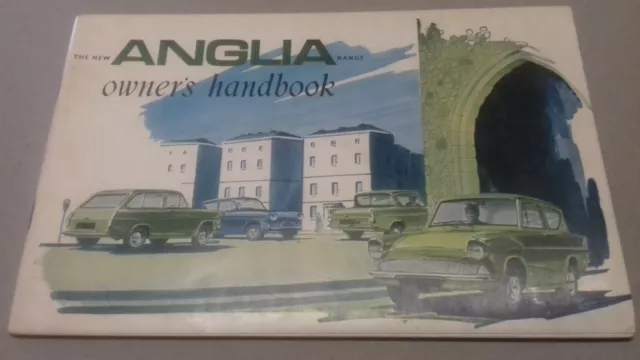 Original FORD ANGLIA Owner's Handbook 1964