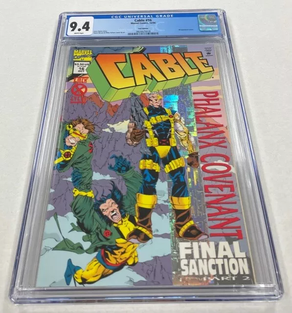 Cable Issue #16 Marvel Comics 1994 CGC Graded 9.4 Comic Book