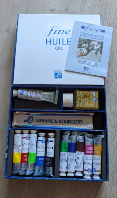 Coffret - Set - Peinture À Huile Pour Artiste - Lefranc Et Bourgeois 2