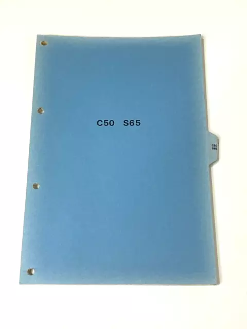 Honda C50 S65 Original 1960'S Dealership Workshop Service Repair Manual Rare