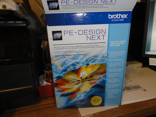 Software de digitalización Brother PE-Design Next