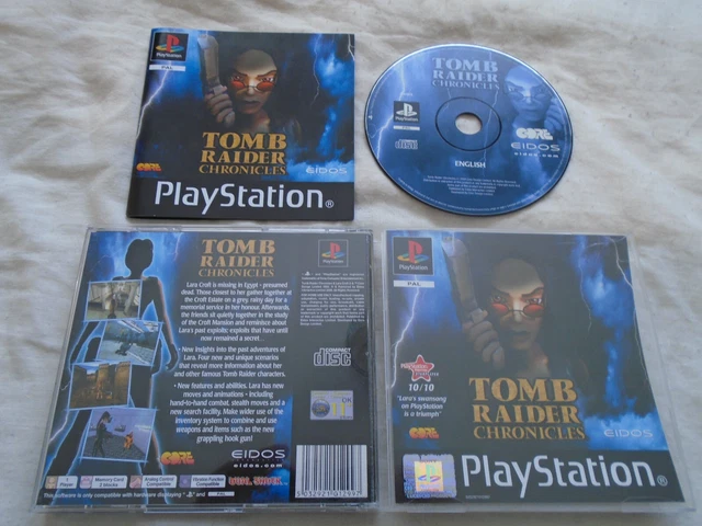 Tomb Raider (Big Box) Sony Playstation 1 (Ps1) Pal-fr (Complete - Good