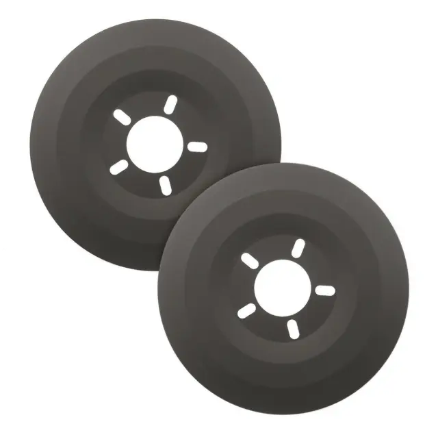 Mr. Gasket Wheel Dust Shields - Fits Most 15 Inch Wheels