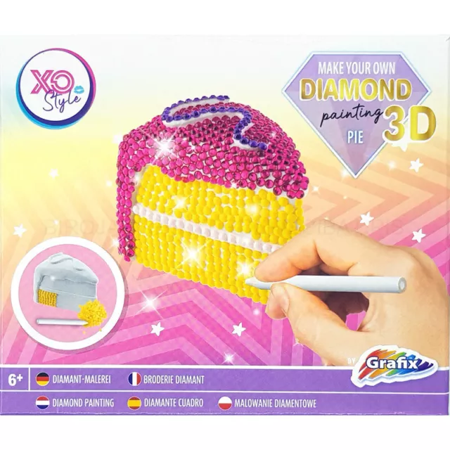 Diamond Painting 3D Set Küchlein,