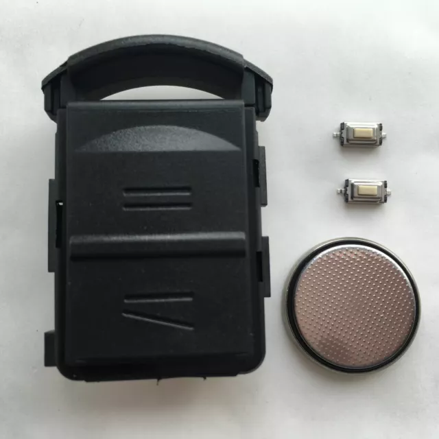 Fits Vauxhall Corsa Opel Merica Tigra 2 Button Remote Key Fob Case  Repair Kit