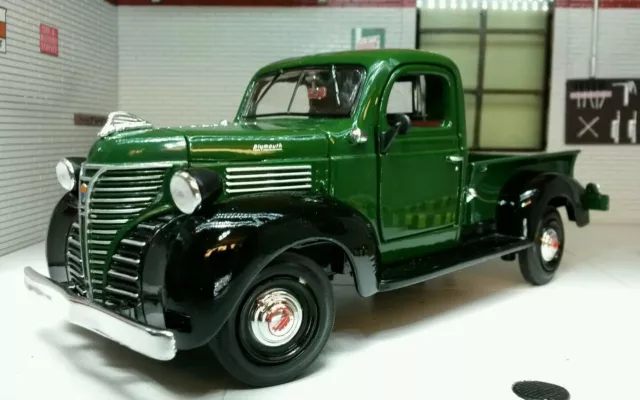 1:24 Plymouth Lorry Pickup Truck 1941 G LGB Scale Diecast Model Railway 73278