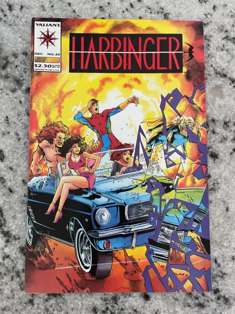 Harbinger # 24 NM Valiant Comic Book 1st Print Solar Rai Magnus 1 J882