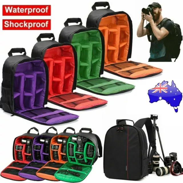 DSLR Camera/Video Backpack Waterproof Camera Bag for SLR/DSLR Camera Lens Bags