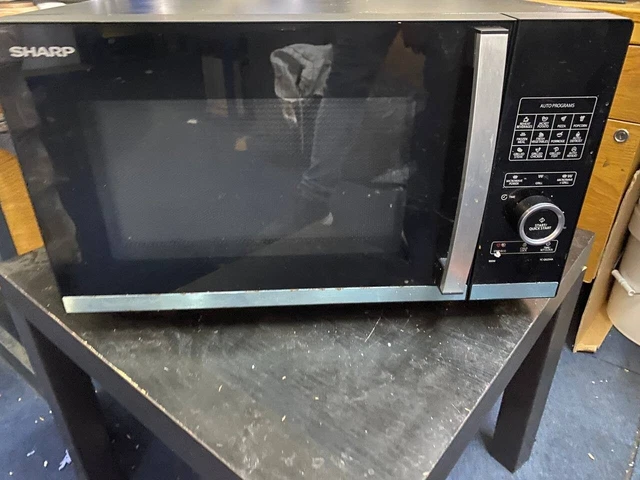 SHARP YC-QC254AU-B 25L 900W Microwave - Black £35.00 - PicClick UK