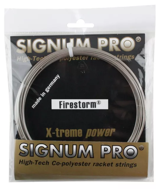 Signum Pro Firestorm 17 1.25mm Tennis Strings Set