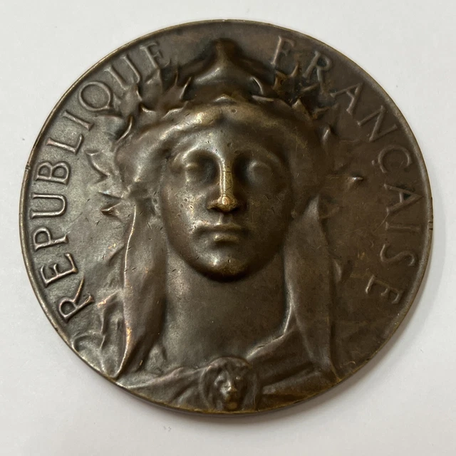 M daille bronze centenaire du code civil 1804 1904 par vernon ref75540