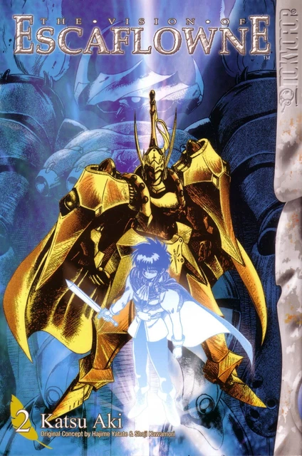 The Vision of Escaflowne Vol 2 by Aki Katsu Paperback Tokyopop