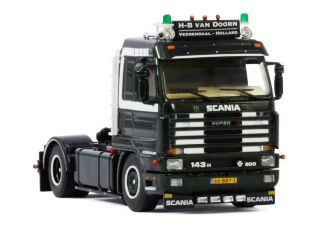 WSI FOR SCANIA 3 SERIES STREAMLINE 4X2 H-B VAN DOORN 1/50 DIECAST Pre-builded