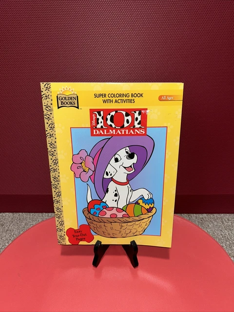 DISNEY’S 101 DALMATIANS Golden Super Coloring Book with Activities ...
