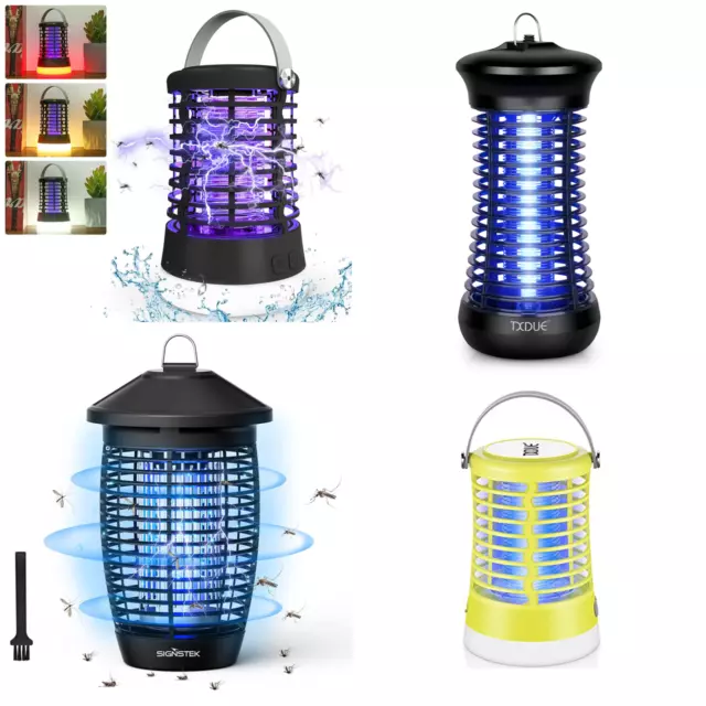 Electric Insect Mosquito Killer Fly Pest Bug Zapper Catcher Trap LED USB Lamp UK