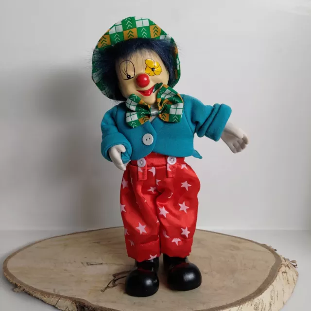 Clown musicale porcelaine vintage