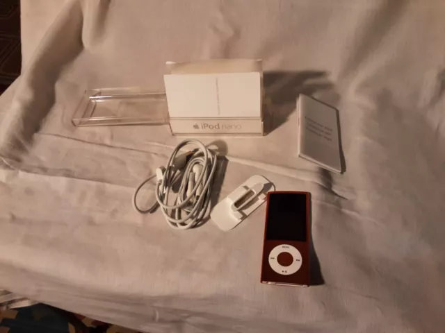 Apple iPod nano 4th generazione 8gb arancione Lettore Mp3 BATTERIA DA SOSTITUIRE